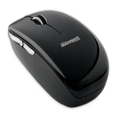 MOUSE USB OTICO SEM FIO PRETO COM BATERIA RECARREGAVEL