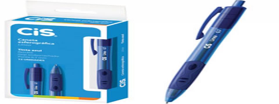 CANETA LINEA 0,7MM AZUL