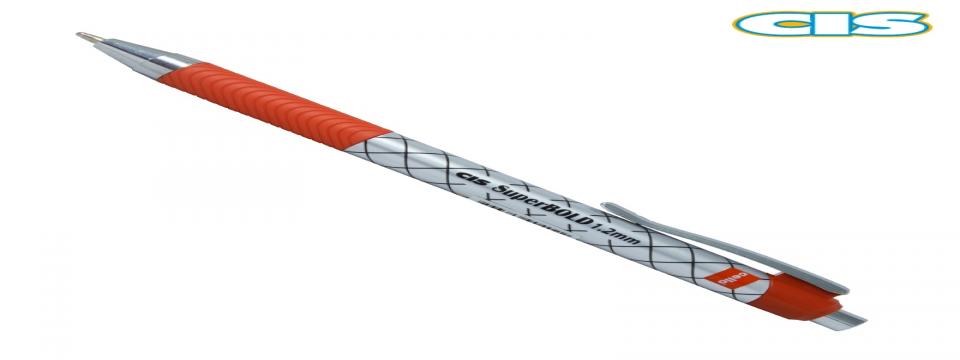 CANETA SUPER BOLD 1.2MM VERMELHA