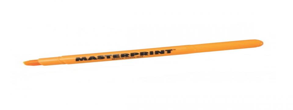 MARCA TEXTO EM GEL LARANJA