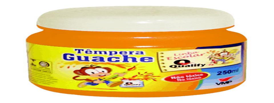 TINTA GUACHE 250ML LARANJA