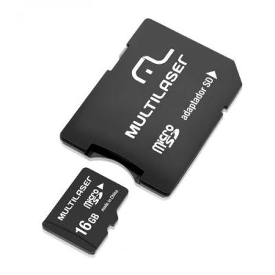 CARTAO DE MEMOR MICRO SD  + ADAPTADOR 16GB