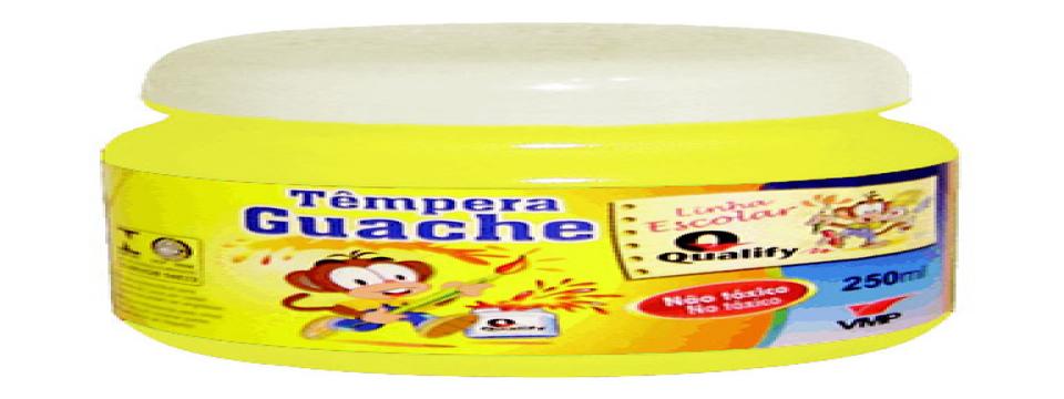 TINTA GUACHE 250ML AMARELO