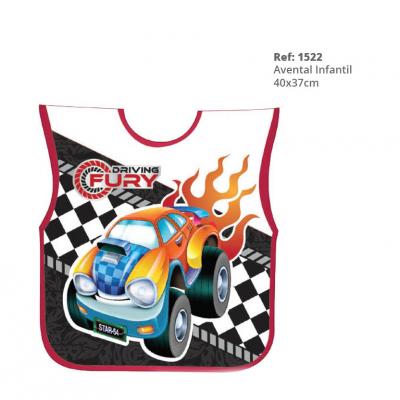 AVENTAL INFANTIL MONSTER TRUCK
