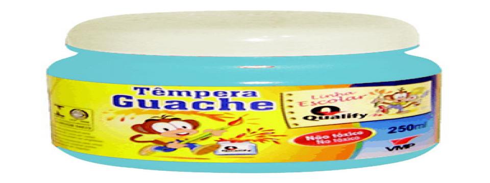 TINTA GUACHE 250ML AZUL CELESTE
