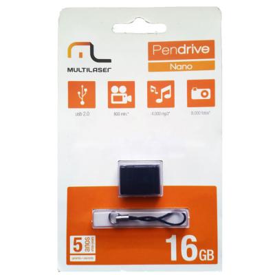 PEN DRIVE NANO PRETO 16G