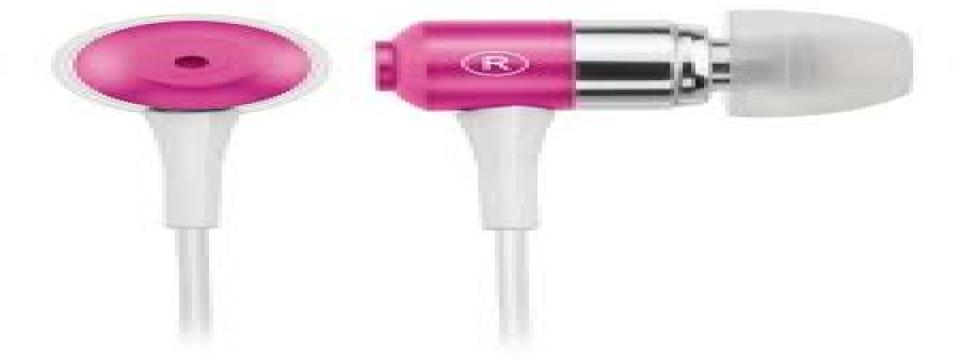 FONE DE OUVIDO METALLIC ROSA