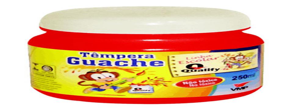 TINTA GUACHE 250ML VERMELHO FOGO