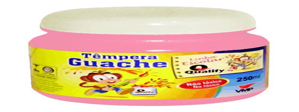 TINTA GUACHE 250ML ROSA